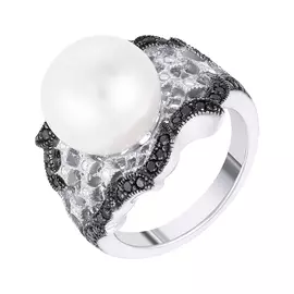 Кольцо из золота ITR2725_WGDWDBWP_DB_WP_WG