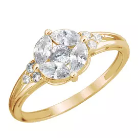 Кольцо из золота Э2972-01К1112059