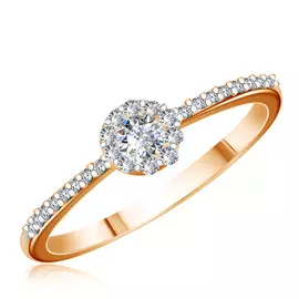 Кольцо из золота К10748бр