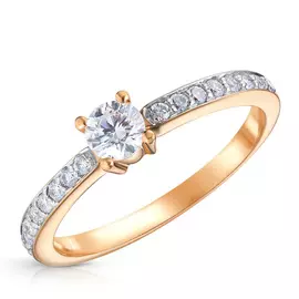 Кольцо из золота К11026бр