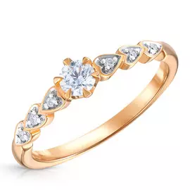 Кольцо из золота К11028бр