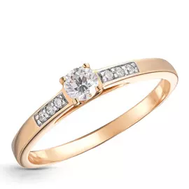 Кольцо из золота К11031бр