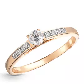 Кольцо из золота К11032бр