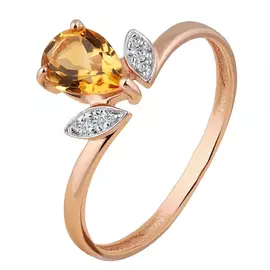 Кольцо из золота К122-4828Ц