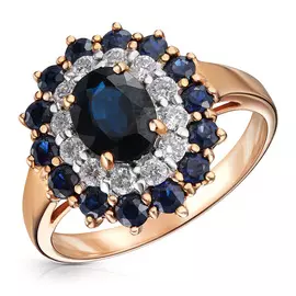 Кольцо из золота К9399сбр