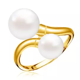 Кольцо из золота КПет62 Ж-ББ