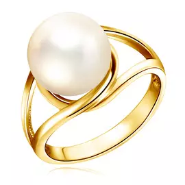 Кольцо из золота КПет73 Ж-Б