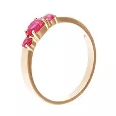 Кольцо из золота KT5077R_R_RU_YG