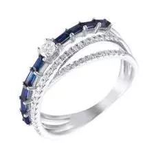 Кольцо из золота M2210R-0008_KO_SA_WG