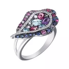 Кольцо из золота MKRG0603_SM_MC_WG