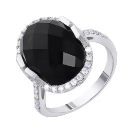 Кольцо из золота MR35568H-8_OX_WG