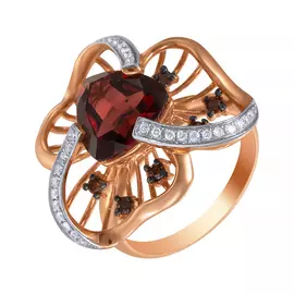 Кольцо из золота MR36510K_DR_GRB_PINK