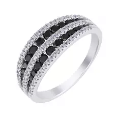 Кольцо из золота MR82510-WD-BD_DB_WG