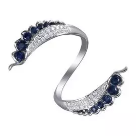 Кольцо из золота MR86836-WD-BS_KO_SA_WG