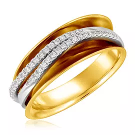 Кольцо из золота мзH04146R