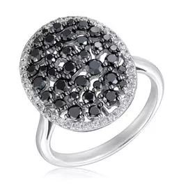 Кольцо из золота мзHF03062R-W