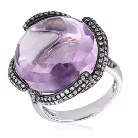 Кольцо из золота мзHF03564R-W