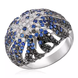 Кольцо из золота мзHF04138R-W