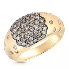 Кольцо из золота мзQ608DNA