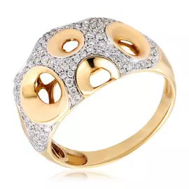 Кольцо из золота мзR318DWA4