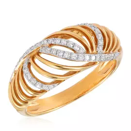 Кольцо из золота мзR822DWA4