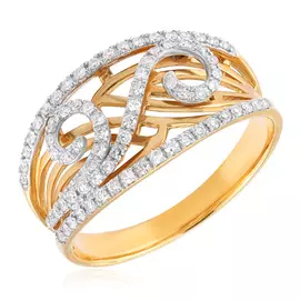 Кольцо из золота мзR 44891