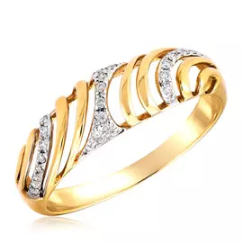 Кольцо из золота мзR 45145