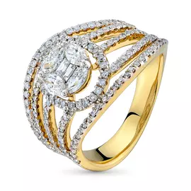 Кольцо из золота R007252