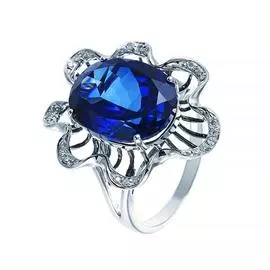 Кольцо из золота R01227AS4WS_SA_WG