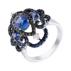 Кольцо из золота R01240K_KO_DB_SA_WG