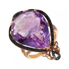 Кольцо из золота R01426PA4RK_DB_AM_PINK