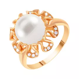 Кольцо из золота R01464PL4RK_WP_PINK