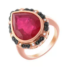 Кольцо из золота R01592AR4RT_KO_DB_RV_PINK