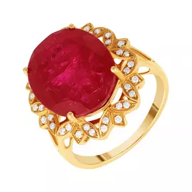 Кольцо из золота R01602AR4RK_KO_RV_PINK