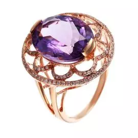 Кольцо из золота R01789AM4RK_AM_PINK