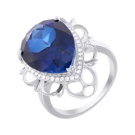 Кольцо из золота R01803AS4WT_SA_WG