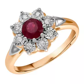 Кольцо из золота R01-D-L-PL-35309-RO