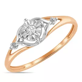 Кольцо из золота R01-D-R309248DIA-R17