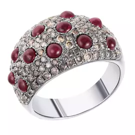 Кольцо из золота R0809RUB-YH01-3026_KO__WG