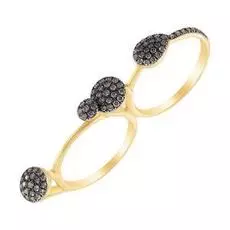 Кольцо из золота R13751BR_Y_DN_YG