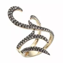 Кольцо из золота R13783BR_Y_DN_YG