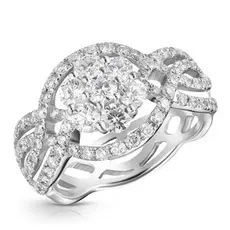 Кольцо из золота R1538DIA-MB01-0803