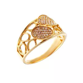 Кольцо из золота R22946_YG