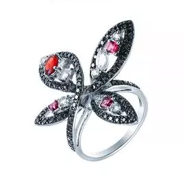 Кольцо из золота R25636-WT_KO_DB_GRB_WG