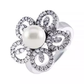 Кольцо из золота R27629_WP_WG