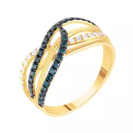 Кольцо из золота R28654_DL_YG