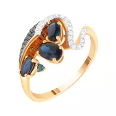 Кольцо из золота R31419_KO_DL_SA_PINK