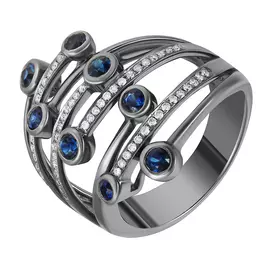 Кольцо из золота R32326_SA_BLK