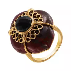 Кольцо из золота R33357Y-4_NAG_OX_YG