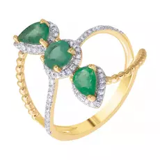 Кольцо из золота R33519_KO_EM_YG